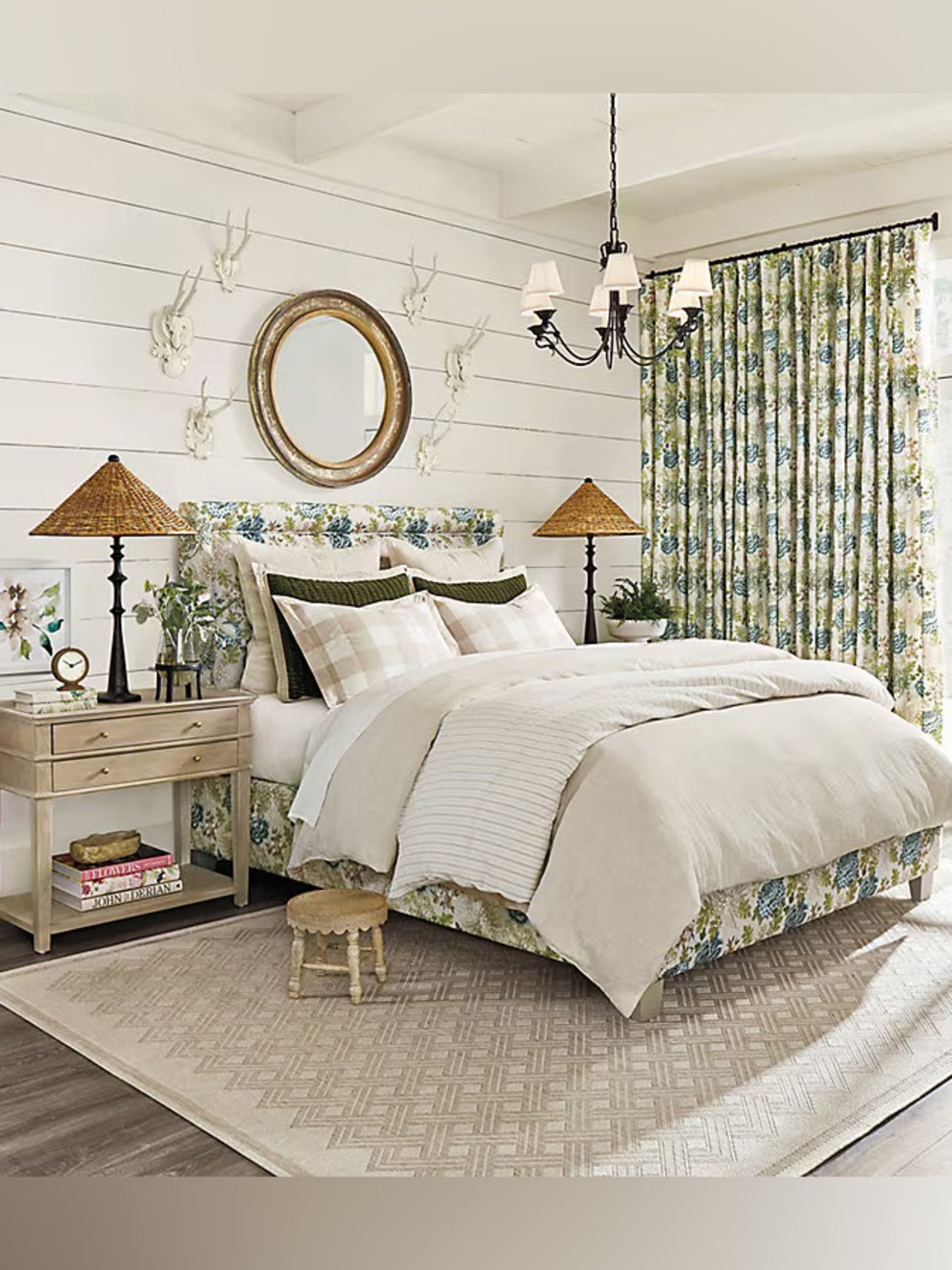 Ballard Duvet! Sandalwood Queen / Full Gwyneth Buffalo Check Duvet Cover - Picture 2 of 7